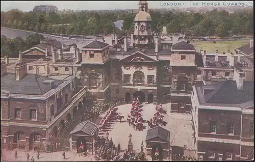 Grande-Bretagne Carte de vue The Horse Guards, LONDON 20.8.1948