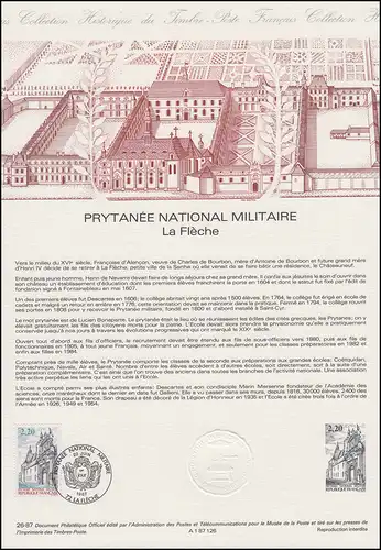 Collection Historique: Prytanée national militaire La Flèche 20.6.1987