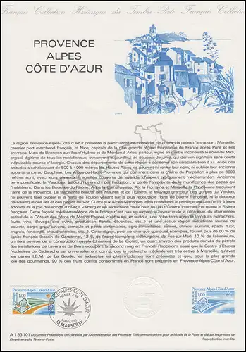Collection Historique: Provence-Alpes-Côte d 'Azur sur la Méditerranée 8.1.1983