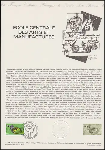 Collection Historique: École Centrale d'Art & Artisanat Engineers School 1979