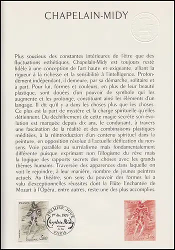 Collection Historique Peintre Illustrateur Scénario Roger Chapelain-Midy 1979