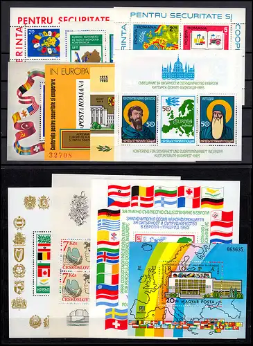 Europe CSCE, édition complète 1972-1986, ** frais de port