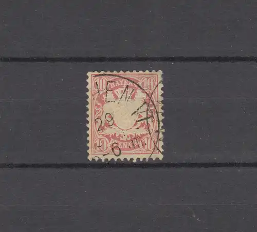 Bayern 39a Wappen 10 Pfennig - Stempel Einkreisstempel MÜNCHEN VI. 