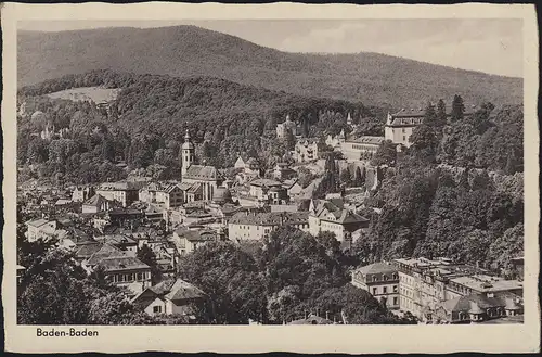 Poste de terrain 5. -Bt. 470 - AK Baden-Baden, BADEN-BADE 5.6.41