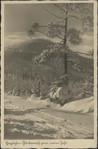 Feldpost 2. Weltkrieg Ansichtskarte, Zittau 30.12.40 / Inf.-Ers.-Batl. 103