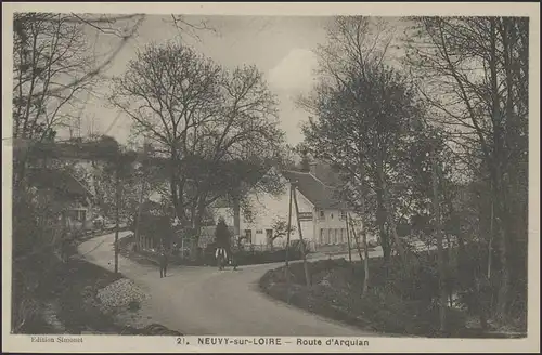 Poste de champ 2 Guerre mondiale FELDPOST lettre b 25.6.40 avec B.S. sur carte de vue