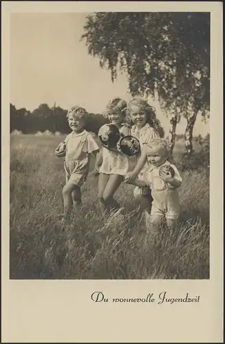 Poste de terrain 2 Guerre mondiale B.S. rouge 4. Kp. Nouvelles-Ers.-Depart., Stuttgart 7.8.43