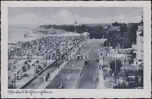 Feldpost Dienstpost der Wehrmacht AK Ostseebad Kühlungsborn 21.1.42 n. Türckheim