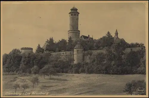 Cartes visuelles: Bamberg - Die Altenburg / Cafe - Restaurant, EF couru