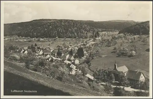 Ansichtskarte Luftkurort Neutautern, 12.8.33, geknickt