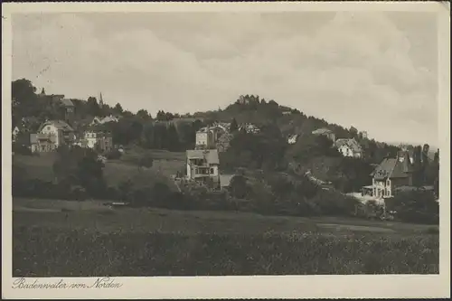 Ansichtskarte Badenweiler vom Norden, Müllheim/Baden, 30.4.29