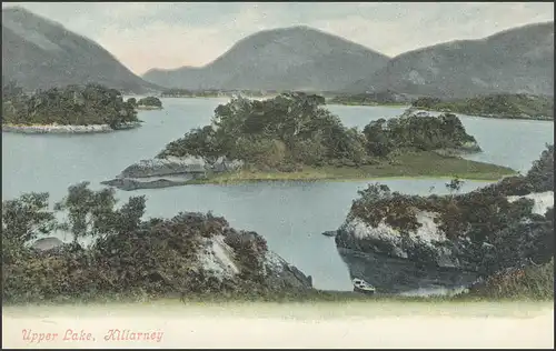 Carte de visite du parc national Killarney: Upper Lake, inutilisé