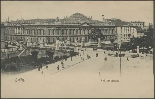 Ansichtskarte Berlin: Schlossbrücke, ungebraucht ca. 1910