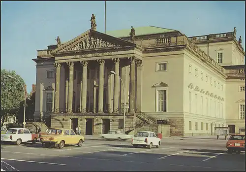 Ansichtskarte Berlin: Deutsche Staatsoper, Berlin 20.10.1989