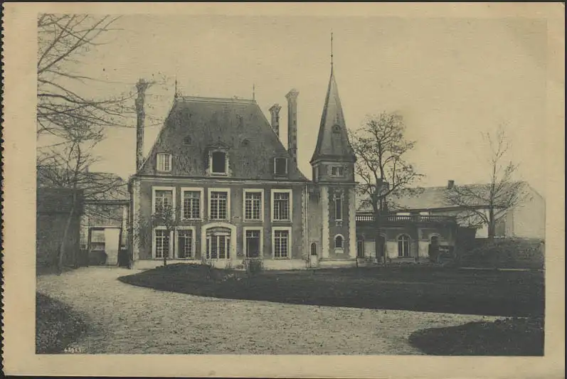 Carte de la campagne de Villenhaus, 15.7.1916 après Birth/Niederkrachten