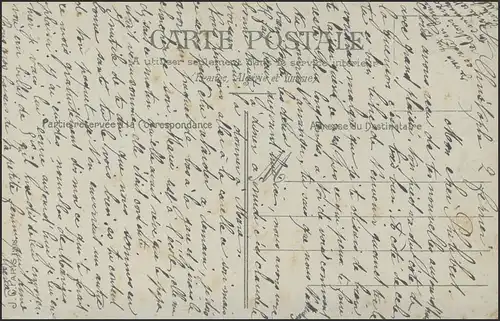 Carte de vue 1ère guerre mondiale: soulagement & soulagement cavaliers et chevaux, couru