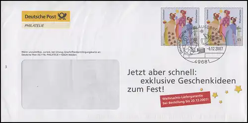 Plusbrief F 269 Weihnachten: Geschenkideen zum Fest, SSt Nikolausdorf 6.12.2007