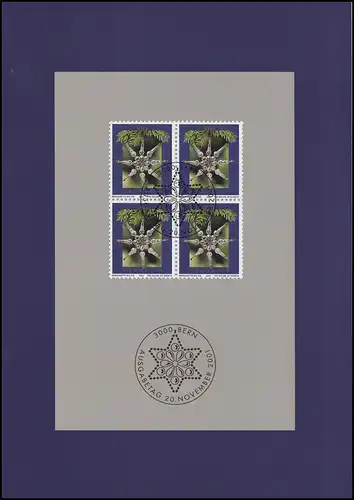 Suisse: Don annuel du bureau de vente de la valeur PTT Noël 2001