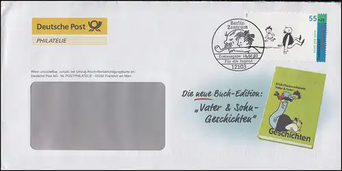 Post-Brief Die neue Buch-Edition Vater & Sohn-Geschichten 2351 FDC ESSt Berlin