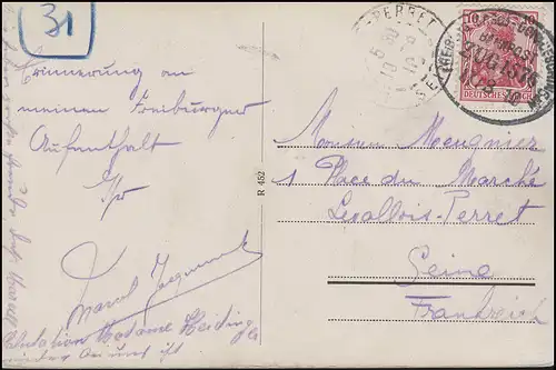 Poste ferroviaire FREUBURG (Breisgau) - DONNEUESCHINGEN ZUG 1576 - 17.8.10. à AK