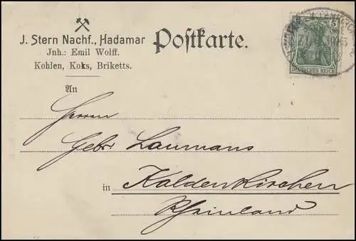 Post de train LIMBURG - églises d'âge ZUG 3983 - 4.11.13 sur PK vers Kaldenkirchen