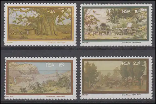 Südafrika / RSA: Gemälde / Paintings Erich Meyer Landschaften Landscape, Satz **