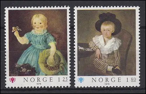 Norvège: peinture & Paintings - année de l'enfant & année of the child, set **