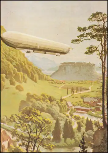 PP 151/81 Journée du timbre Zeppelin-Aviateur, SSt Sindelfingen 30.10.88