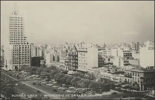 Argentinien Ansichtskarte Buenos Aires 10.10.1959 nach Deutschland