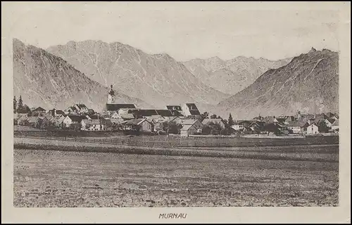 Carte de vue Murnau, EF 15 Pf État du peuple MURNU 26.2.20