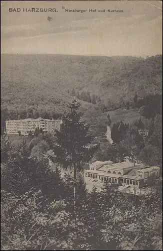 AK Bad Harzburg Harzerburger Hof et Kurkaus MeF BAD HARZBURG 27.8.22 n. La Haye