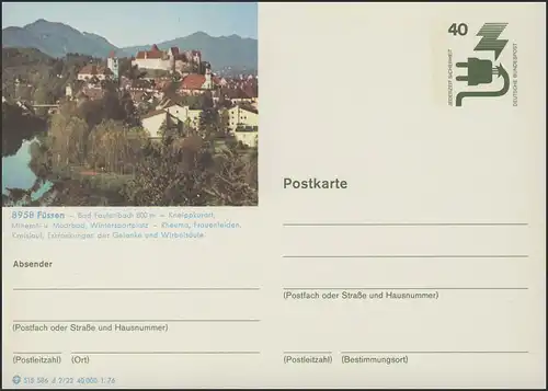P120-d2/022 8958 Füssen, Bad Faulenbach **