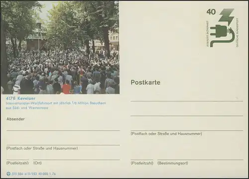 P120-d11/153 4178 Kevelaer, Wallfahrtsort **