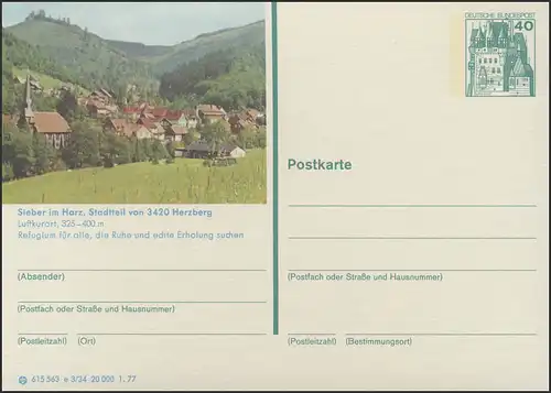 P124-e3/034 3420 Herzberg, Ortsansicht **