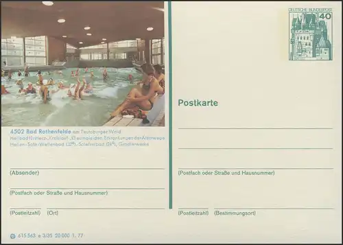 P124-e3/035 4502 Bad Rothenfelde, Wellenbad **