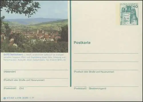 P124-e3/038 6490 Schlüchtern, Panorama **