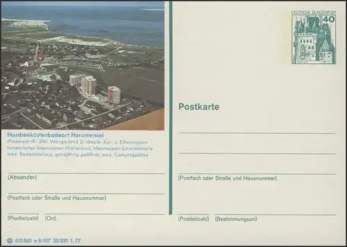 P124-e8/107 2941 Wangerland 2, Luftaufnahme **