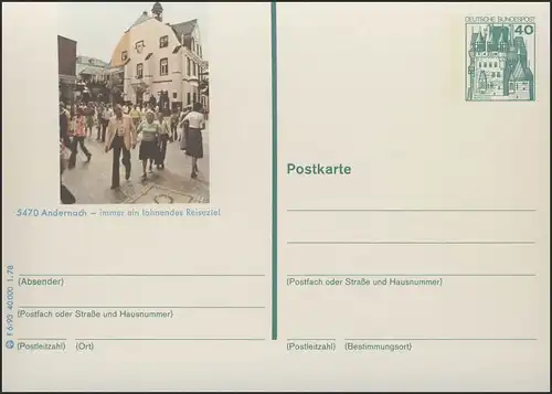 P125-f6/093 5470 Anderach, Marktplatz **