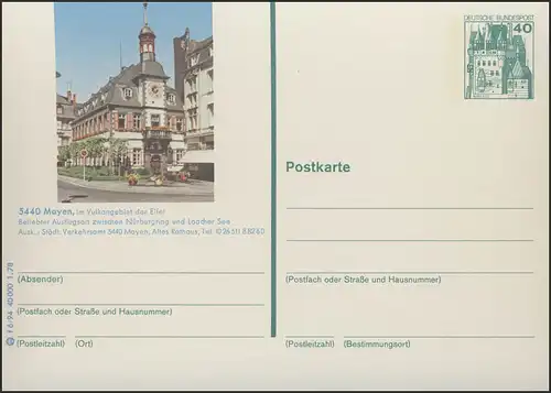 P125-f6/094 5440 Mayen, Altes Rathaus **