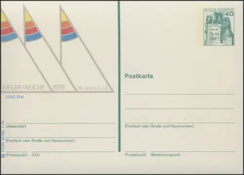 P125-f7/097 2300 Kiel, affiche de la semaine de Kienne **