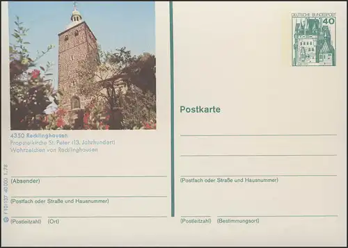 P125-f10/137 4350 Recklinghausen, Propsteikirche **