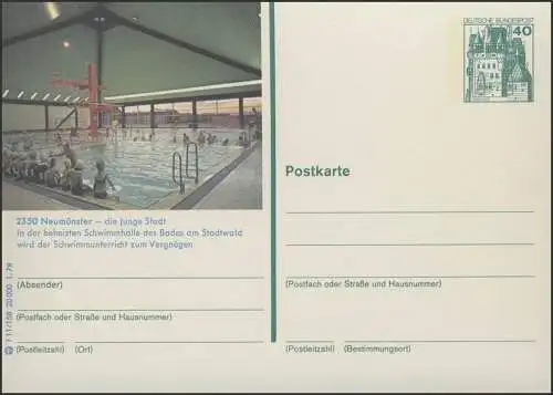 P125-f11/158 2350 Neumünster, Schwimmhalle **