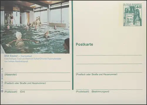 P125-f12/168 3501 Emstal, Thermalbad **