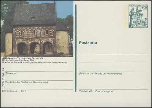 P129-g5/069 6143 Lorsch, Königshalle **