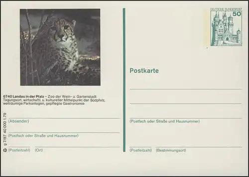 P129-g7/097 6740 Landau/Pfalz, Tiergarten Landaü **