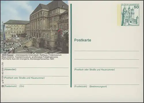 P129-g9/135 3500 Kassel, Rathaus **