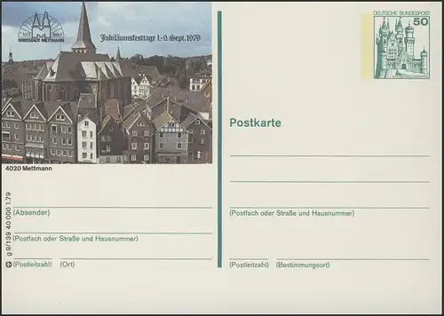 P129-g9/139 4020 Mettmann, Teilansicht **