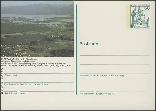 P129-g10/152 8207 Endorf, Panorama **