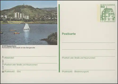 P130-h2/027 - 6148 Heppenheim, Bruchsee **