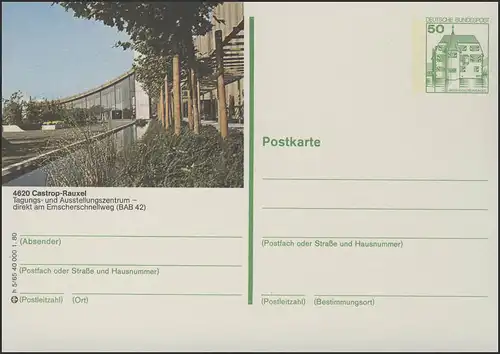 P130-h5/065 - 4620 Castrop-Rauxel, Stadtansicht **